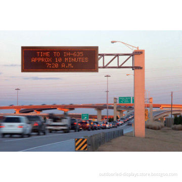 P10 Led Moving Display Board For Message Traffic Information Advertising